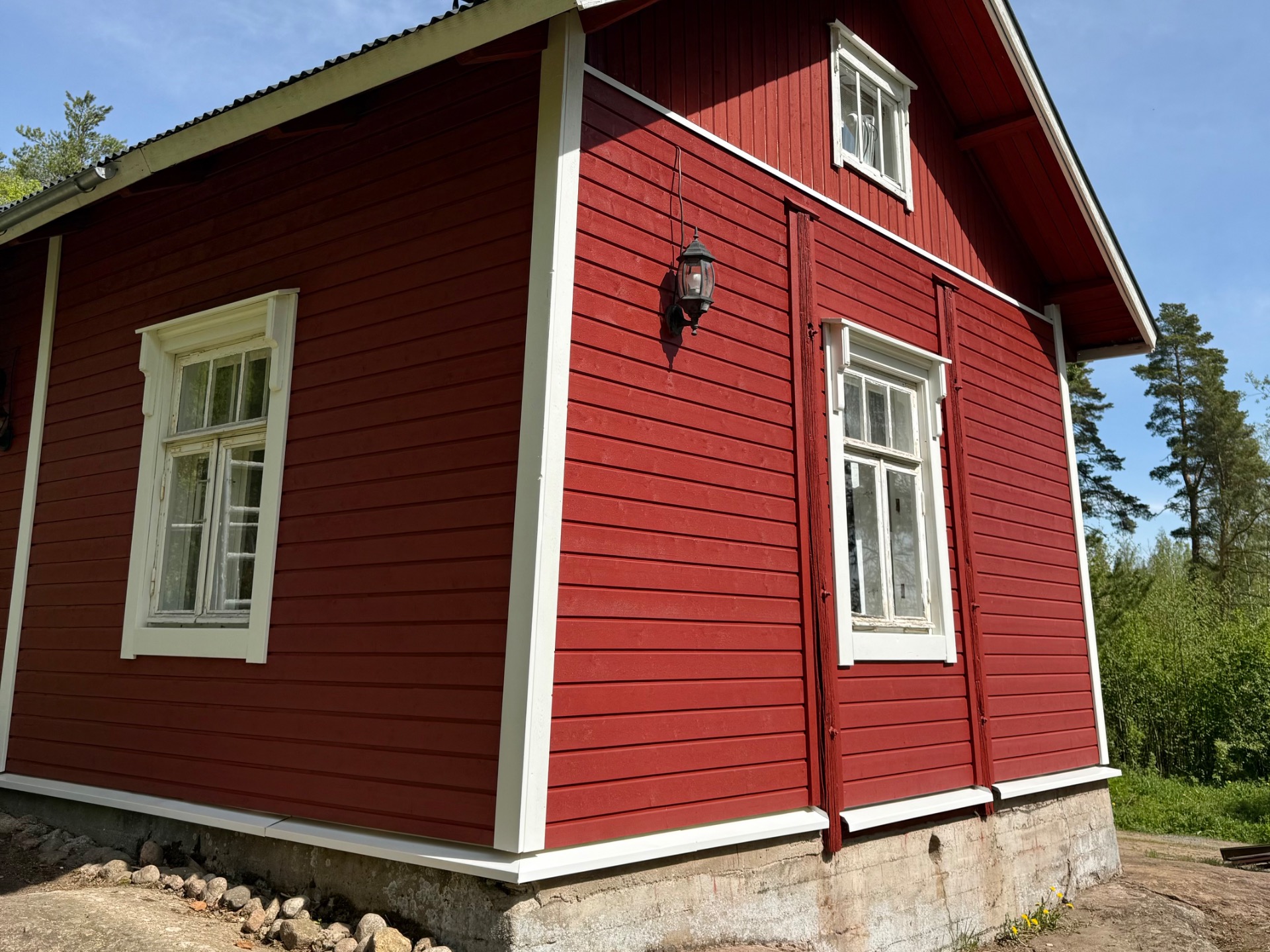 Vapaa-ajan asunnon ulkoverhoilun uusimistyö, Iitti