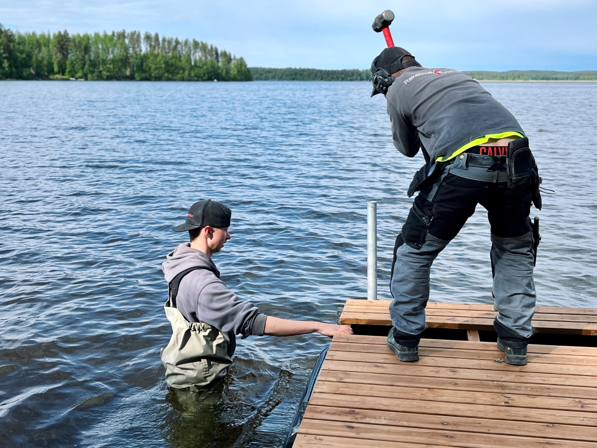 Uimapaikan laituri, Iitti